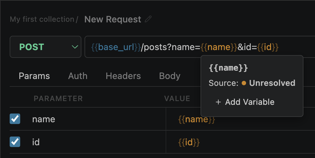 Unresolved variable with Add Variable action